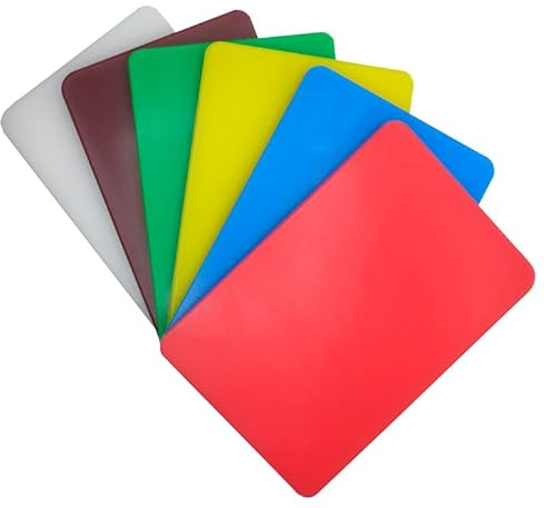 ADR CBD50302-RED Tabla de cortar de polietileno de alta densidad, Rojo, 50 cm de laRgo, 30 cm de ancho, 2 cm de alto