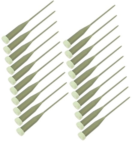 Holibanna 50 Pezzi Forniture per Composizioni Floreali Singoli Tubi d'Acqua per Fiori Tubo per Fiori Tubi Floreali Verdi Tubo dell'Acqua a Fiore Singolo Plastica Green