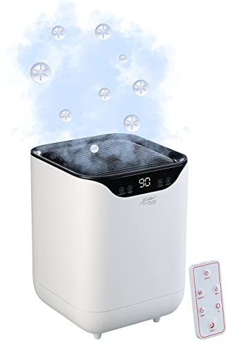 Sichler Haushaltsgeräte UV Desinfektion Wasser: 3in1-XL-Tisch-Luftwäscher, befeuchter & -kühler, UV-Licht, 4 l, weiß (Klima-Gerät gegen trockene Luft, Sterilisationen)