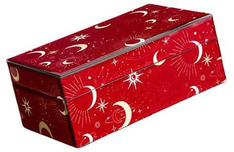 GMBYLBY Versatile Jewelry Storage Box Stylish Glass Jewelry Container Strorage Box for Rings and Necklaces Collection