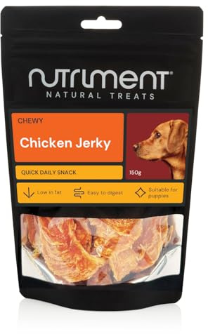 Natural Treats Chicken Jerky (1 pack) High Protein Dental Chew Dog Treats