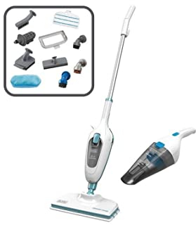 BLACK+DECKER FSMH13ENVC1-QS Balai vapeur + aspirateur a main