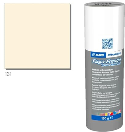 Mapei Ultracare FUGA FRESCA 131 VANIGLIA vernice polimerica per rinnovare il colore delle fughe cementizie Flacone 160gr.