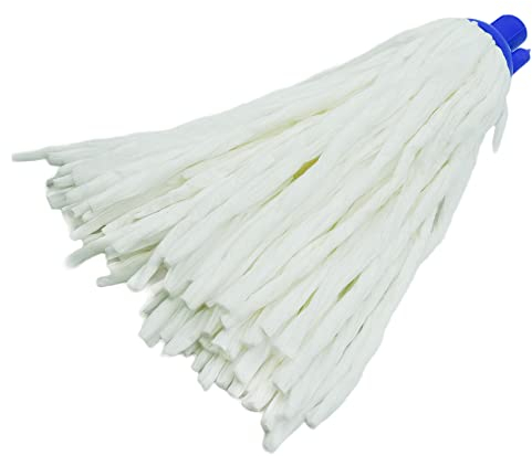 Kombi - Mocio TNT Ritorto, Qualità Professionale, Ideale per la Pulizia di tutti i Pavimenti, 210 gr.- Attacco a Vite - Made in Italy, Kit Risparmio 3 pezzi