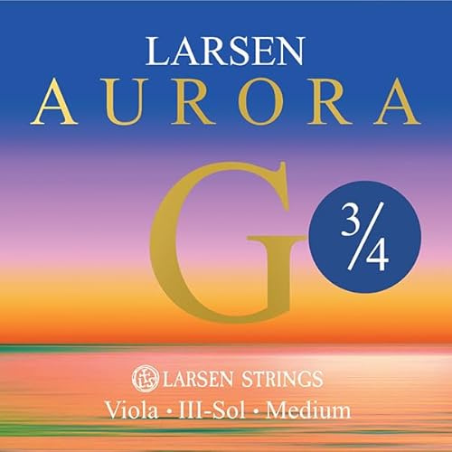 LARSEN STRINGS Aurora set di corde per viola G Medium 3/4