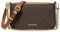 MICHAEL KORS Damen SM Conv XBODY POUCHETTE Bag, Braun
