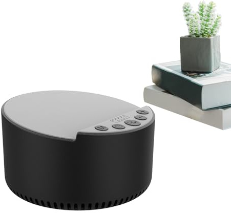 Haut-parleur chargeur sans fil, station de charge rapide 15 W avec machine à son de sommeil, station d'accueil audio portable pour téléphone, voyage, salle d'étude, hôtel, plage, fête, camping