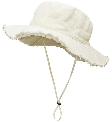 MLPKOI Cappello Donna Estivo, Cappello Pescatore Donna, Cappellini Protezione UV Traspirante Cappellini da Sole Pieghevole e Traspirante Bucket Hat per Spiaggia, Viaggi
