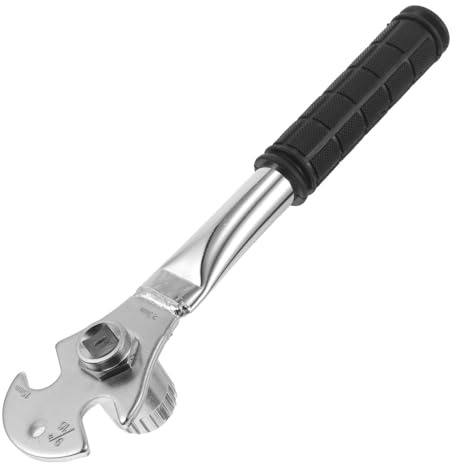 HONITANO Chiave Pedali Bici Manico Ergonomico Lungo Resistente per Smontaggio e Manutenzione Pedali Bicicletta Strumento Portatile Multifunzione per Riparazioni in Officina e Strada