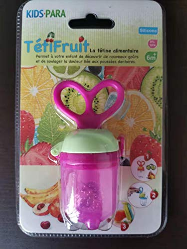 Tetifruit Ciuccio Cibo per Neonati, (rosa)
