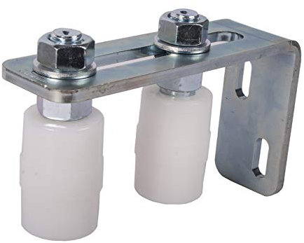 Élément de guidage pour portail coulissant, barre de guidage supérieure