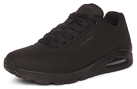 Skechers Herren Uno Stand On Air Sneaker, Schwarz, 45.5 EU