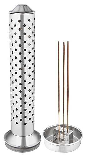 Garden Of Arts Stainless Steel Agarbatti Stand & Dhoop Holder – Safe Incense Stand for Home Temple, Indian UK Gifting Décor”