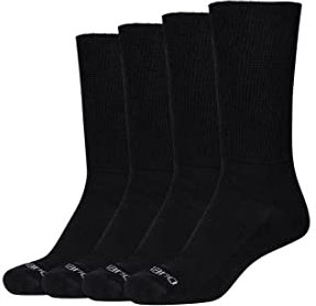 Camano Unisex Diabetikersocken 4er Pack 47/49 black
