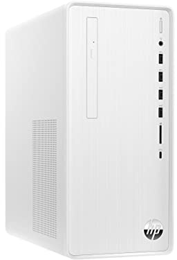 HP Pavilion Desktop PC, 12th Gen Intel Core i5-12400, 8 GB RAM, 512 GB SSD, Windows 11 Home, Wi-Fi 6 & Bluetooth, 9 USB Ports, Wired Keyboard & Mouse Combo, Pre-Built PC Tower (TP01-3050, 2022)