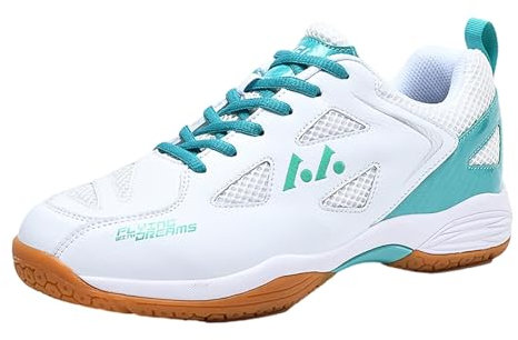 Kraftpaid Squash Schuhe,Tischtennisschuhe,Squash Volleyball Sneaker,Tischtennis Badminton Schuhe,Badminton Turnschuhe,Herren Badminton Schuhe,Leichte,rutschfeste,FüR Verschiedene Fitness Sport
