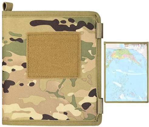 Generisch Porte-cartes d'extérieur | Étui de rangement pour cartes d'extérieur | Sac de rangement multifonction étanche pour outils de navigation, boussoles et lampes de poche