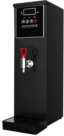 Calentador De Agua Automático Portátil For Cafetería, Té Con Leche, 35L, Paso A, 1500w, Tanque Caliente Eléctrico, A Vapor FáCil De Limpiar(Black)