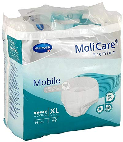 MOLICARE Premium Mobile 5 Tropfen Gr.XL 14 St