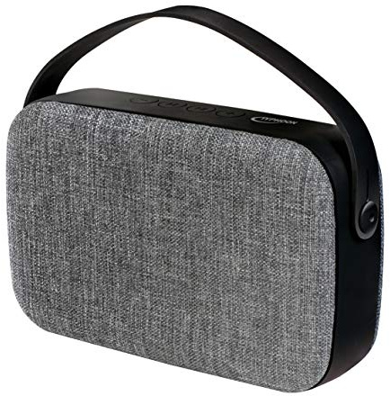 Typhoon TM042 Portable XL Bluetooth (4.1) Speaker 10W with Hands Calling, FM Radio and Micro SD Card Slot Black/Silver