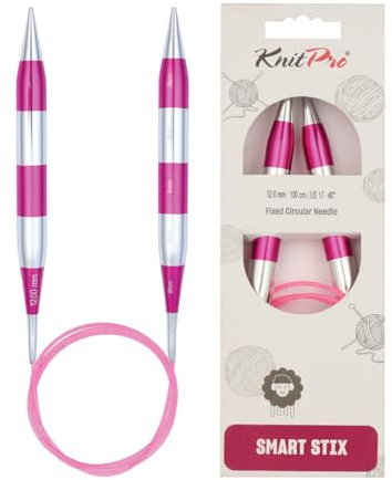 KnitPro Smartstix Fixed Circular Needles 40 (100cm) | 12.00mm