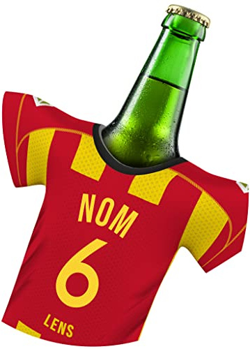 myfanshirt pour Club DE Lens Fan Homme Maillot PERSONALISÉ Acheter Un Cadeau Convient à Homme DE Lens Tricot Fan by FRFRT