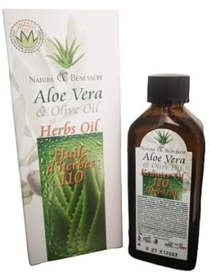 Bimartshop Aceite de masajes - Aceite de hierbas 110 100ml PACK 2 UNIDADES - Adultos interesados en productos naturales y bienestar