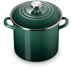 Le Creuset Enamel on Steel Traditional Stockpot, 8 qt.,Artichaut with Stainless Steel Knob