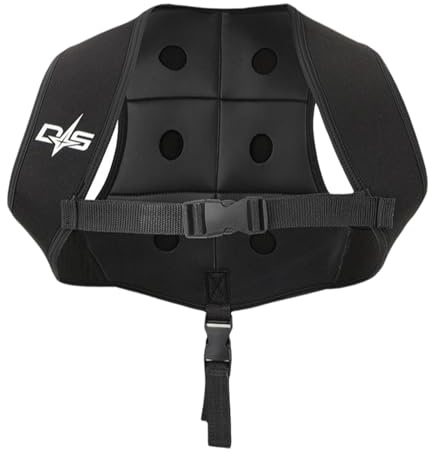Fenteer Gilet de Plomb Plongée pour Hommes Femmes avec 6 Poches Plomb Ceinture Réglable Néoprène Fonction Flottante et Boucles Rapides Adapté à La Plongée Pê, XXL Ou XXXL