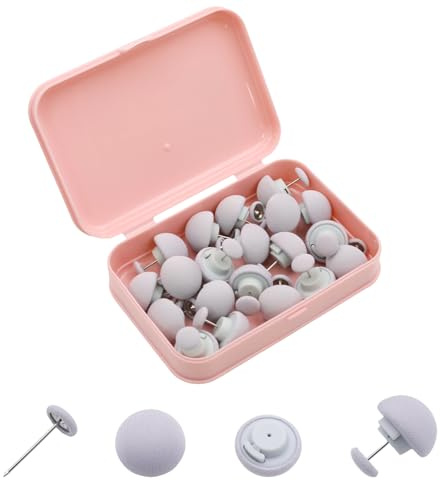 Yucenora 20PCS Duvet Pin Duvet Clips, Locking Duvets Cover Clips Snaps,Grey