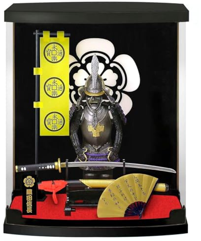 Shinobiya Sengoku Warrior Figure A Type – Oda Nobunaga Armor Series Samurai Collectible with Sword & Display Case