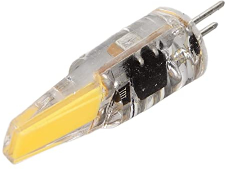 Garosa 6 Pcs 220 V 6 W G4 LED Ampoules 500LM COB Lampe 360 ​​Degrés D'éclairage Dissipateur de Chaleur Silicone Anti-éblouissement pour La Maison Plafond Paysage Lustre Lampes(Blanc froid 6500K)