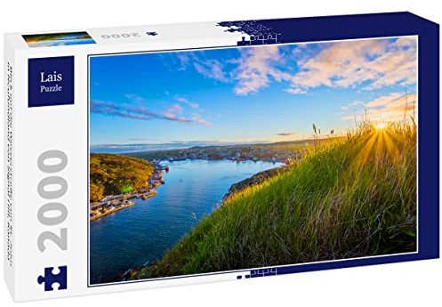 Lais Puzzle Blick auf die Wasserstraße von St. John in Neufundland von Signal Hill, Kanada 2000 Teile