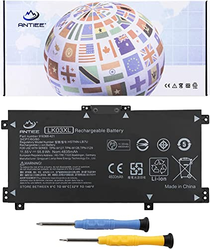 LK03XL 916814-855 Laptop Battery for HP Envy X360 15-bp000 15m-bp1xx 15m-bq1xx 15m-bp012dx 15-cn0xxx 15- bp003nx Envy 17 17t-ae100 cto 2rx66av