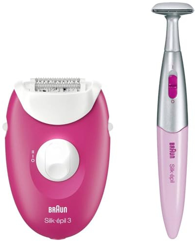 Braun NEO147 990001801 Epilator, Rosa, Vit