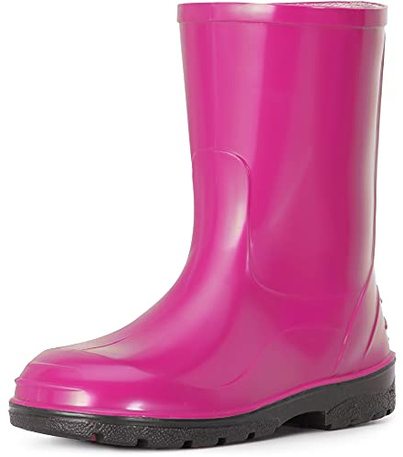 Ladeheid Stivali Bambino e Bambina in Gomma PVC LA-939 (Fucsia, 35 EU)