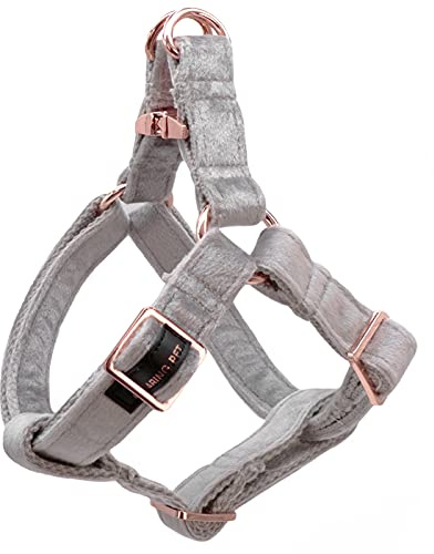 ARING PET Dog Halter Harness, Velvet Dog Harness, Adjustable Dog Halter Harness for Small Medium Large Dogs.