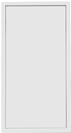 AIROPE Trappe de Visite 500x600 mm en Acier avec Fermeture Magnétique,Ouverture Latérale Gauche/Droite,Panneaux d'Accès pour Compteur d'Eau,Murs,Baignoire,Boîtes à Fusibles,Dissimule Fils,Tuyaux