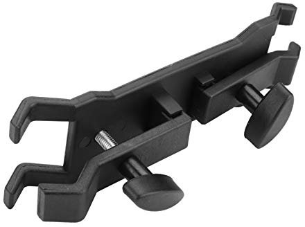 Hztyyier Resistencia de Soporte de Soporte de Luz Resistente con Trípode y Sujeción Paraguas, Abrazadera de Servicio Pesado para la Fijación Estable de Paraguas, Ideal para Fotografía Al Aire Libre