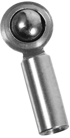 Kisangel Instrument Repair Parts for French Horn Trumpet Mouthpiece Replacement Steel Ball Head Connecting Tube Musical Instrument Tool for Parts