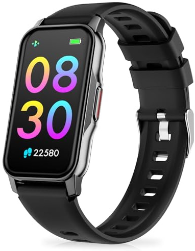 Fitness Tracker with 24/7Heart Rate, Blood Pressure, Sleep Tracking, Calorie, Activity Tracker IP68 Waterproof Step Tracker for Android iPhones Women Men