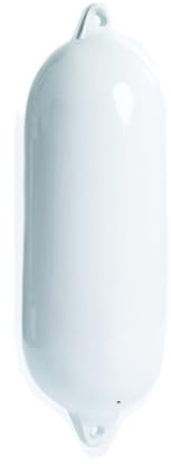 Majoni Star Standard Size 3 White Boat Fender 21cm x 62cm Dock Mooring Protection