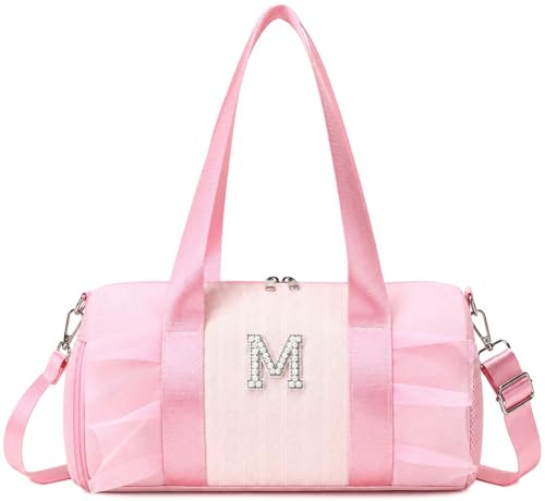 Bolsa Ballet Niña Bolsas Deporte Bolsa Viaje Bolsas Piscina Bolsa Ritmica Bolso Natacion con Compartimento Rosa