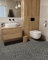 Geschäumter PVC-Bodenbelag BONUS 461-04 Mosaik - grau 200x300 cm