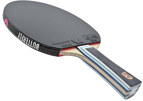 Butterfly Viscaria Super ALC Table Tennis Racket - The Identical Racket Used by Marcelo Aguirre - Perfect for Two-Winged, All-Around Looper - Recommended for World Class Play