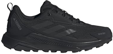 adidas Hombre Terrex Anylander Rain.rdy Hiking Shoes Zapatillas de senderismo, negro y gris, 43 1/3 EU
