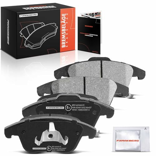 Frankberg Brake Pad Set incl. 4x Pads Front Compatible with i10 PA i20 PB PBT Picanto SA Replace# 581011Yes60