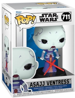 Funko POP! Star Wars: Clone Wars - Ventress - Sammelbare Vinylfigur - Geschenkidee - Offizielles Merchandise - Spielzeug für Kinder & Erwachsene - Modellfigur für Sammler und zur Ausstellung