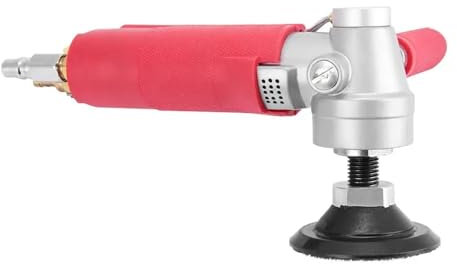 JHXHFJXZ Pulidora de Agua neumática de 3 Pulgadas, lijadora de Aire húmedo, lijadora y Amoladora húmedas de Alta Velocidad, 4300RPM for Acabado de mármol y Piedra para pulir mármol, Granito y Piedra
