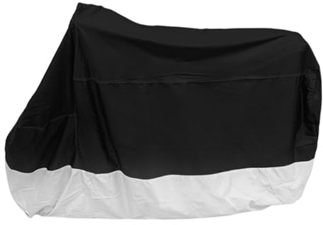 Copribici impermeabile per 2 biciclette, copertura esterna resistente con protezione UV con foro antifurto